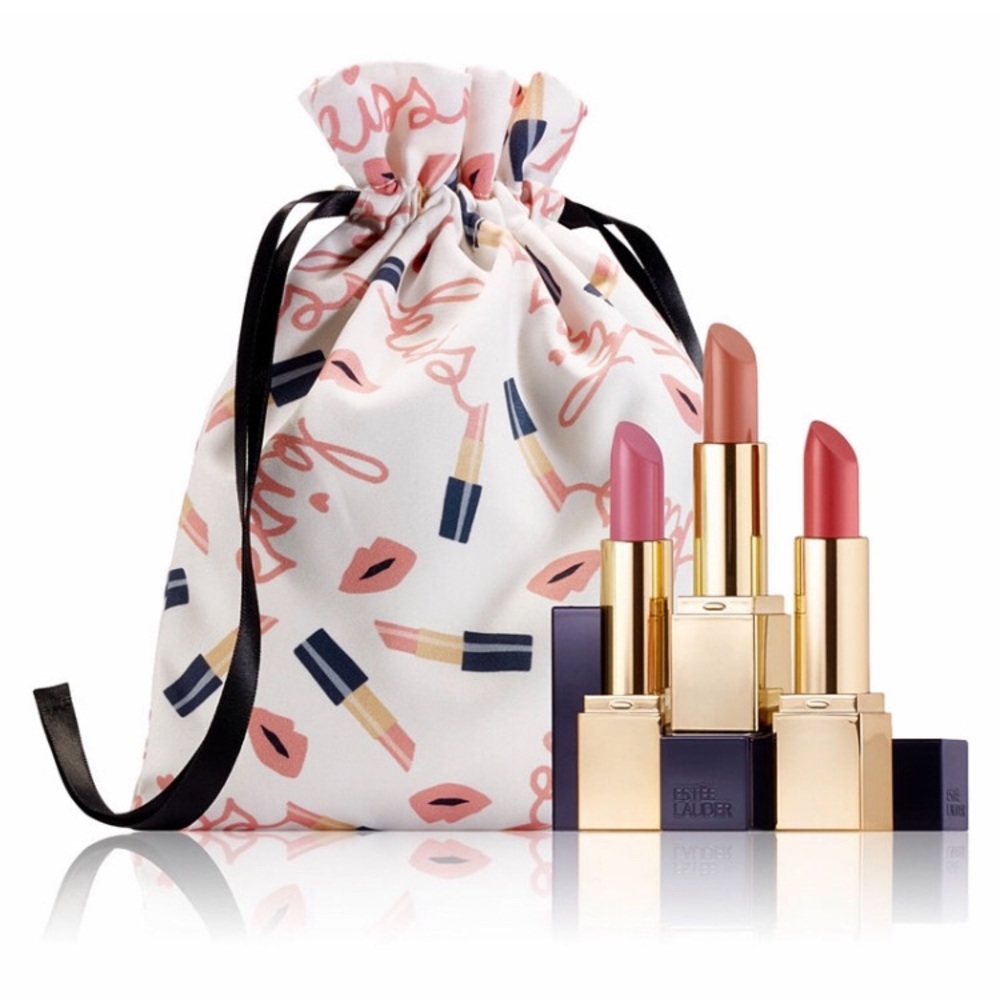Estée Lauder Gift 🎁 set of 3 lipsticks  👄 💄